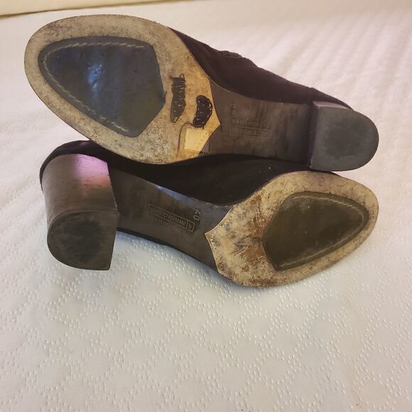 Alberto Fermani  Black High Heel Booties Size 40 - Picture 5 of 10